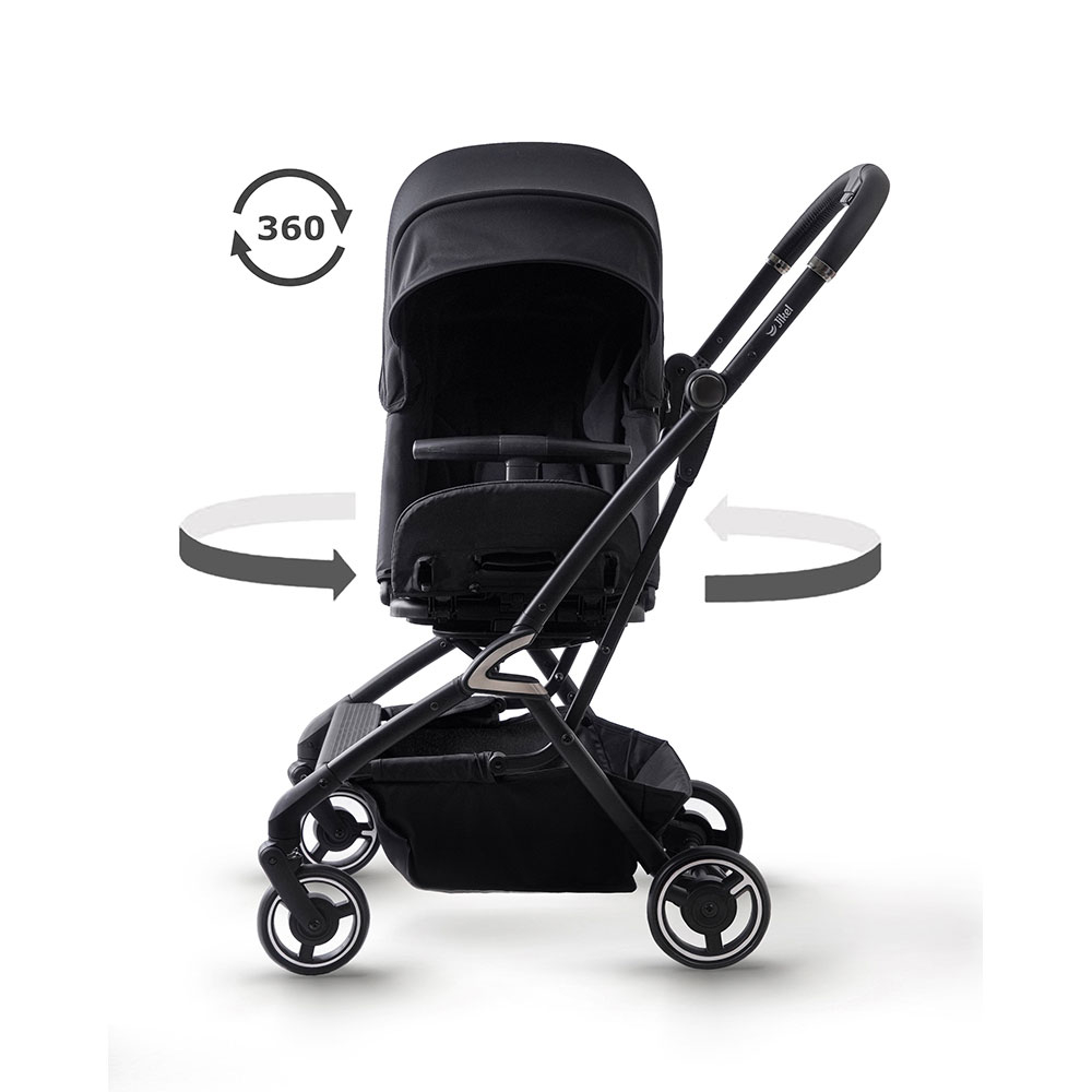 Jikel - Life 360 Compact Stroller - Black