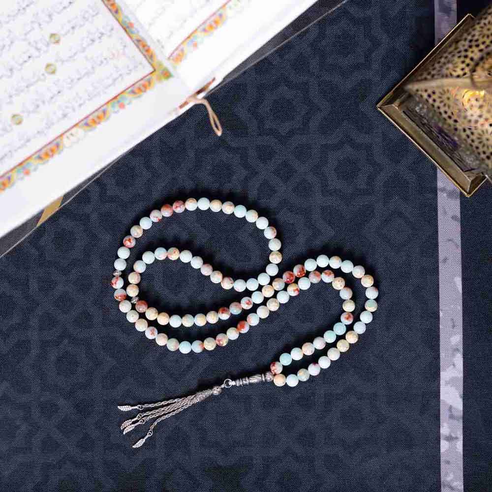 هلالفُل - مسبحة إسلامية - أسود إمبريال