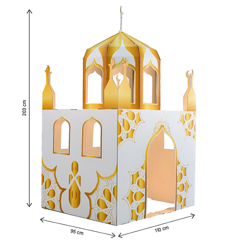 Hilalful - Magnificent Cardboard Playmosque - Gold