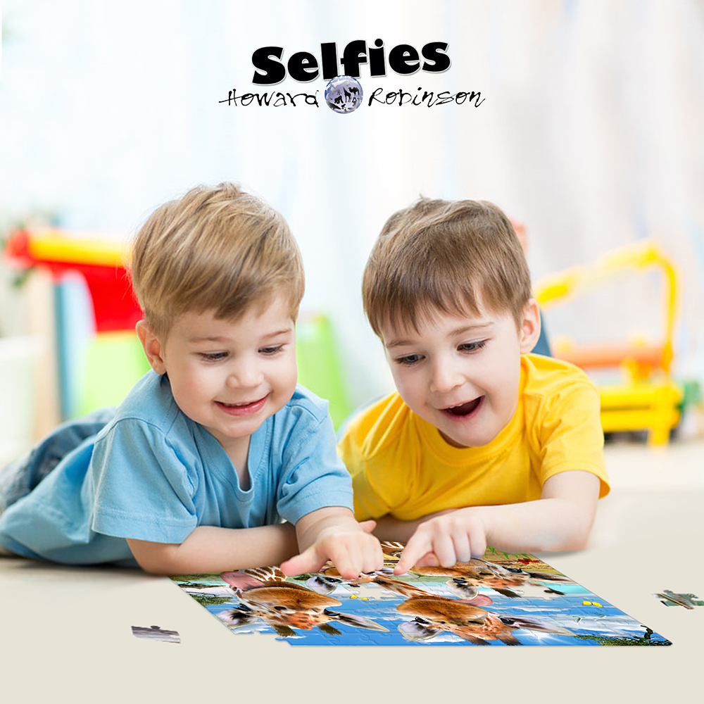 Prime3D - Giraffe Selfie Puzzle - 48pcs