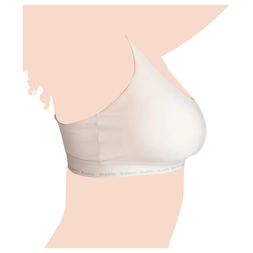Mums & Bumps - Blanqi - Soft Adjustable Maternity & Postpartum Bra - Pale Peach