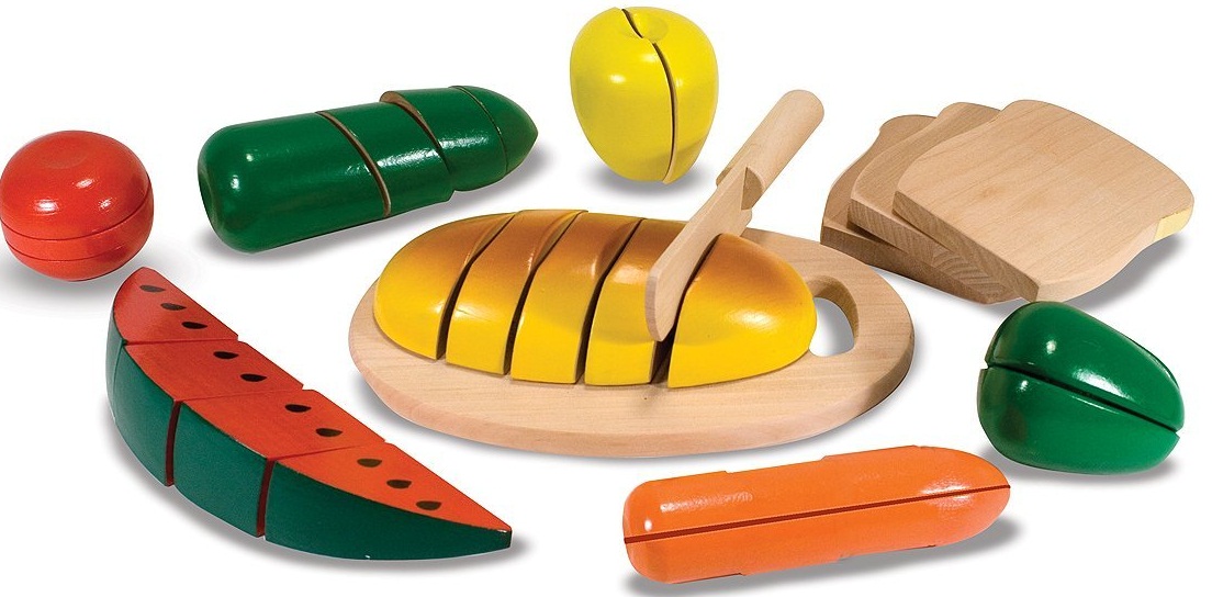 Melissa & Doug Cutting Food