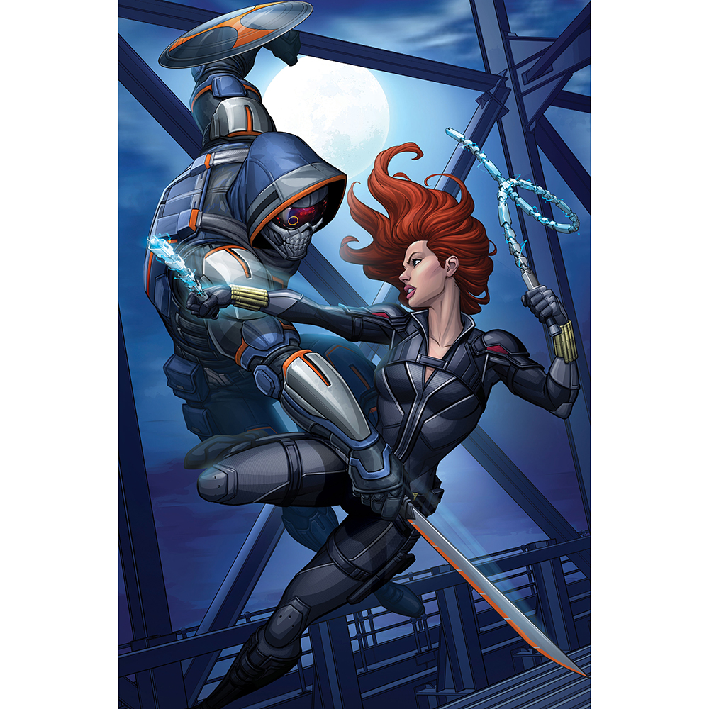 Prime3D - Marvel Black Widow Puzzle - 200pcs