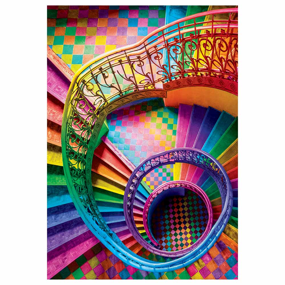Clementoni - Stair Colorboom Puzzle - 500pcs