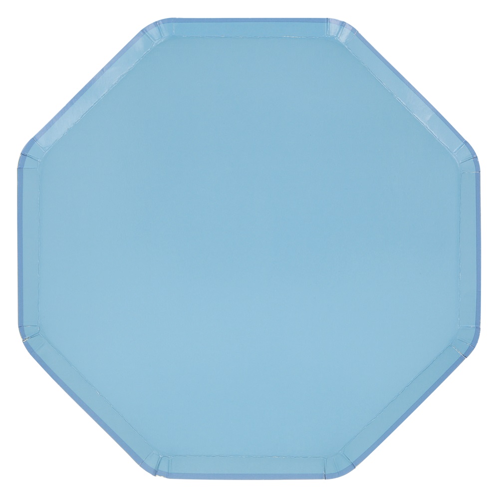 Meri Meri - Cornﬂower Blue Dinner Plates