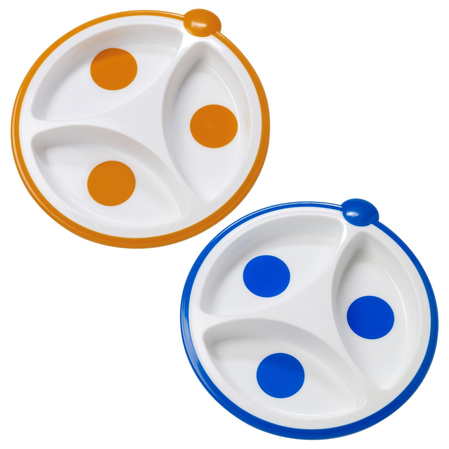Dr. Browns Divided Plates - 2-Pack