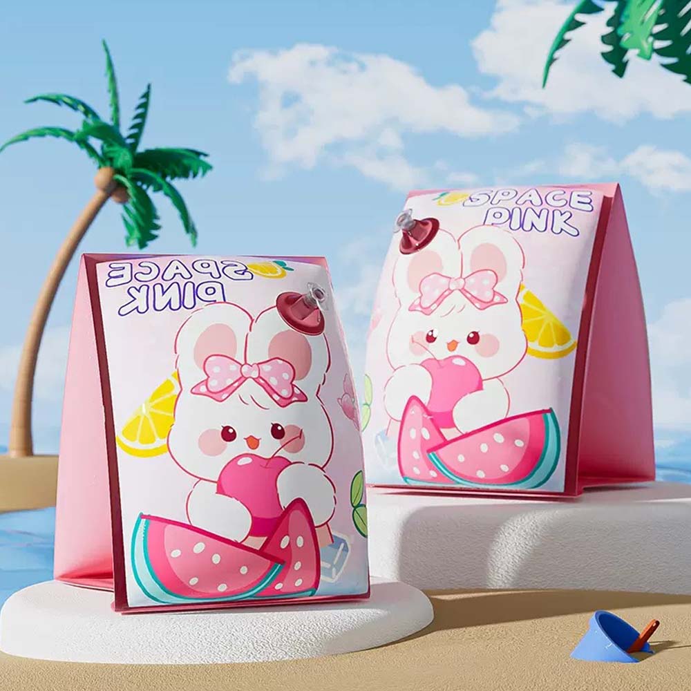 Little Learners - Kids Swim Armband - Rabbit - Pink