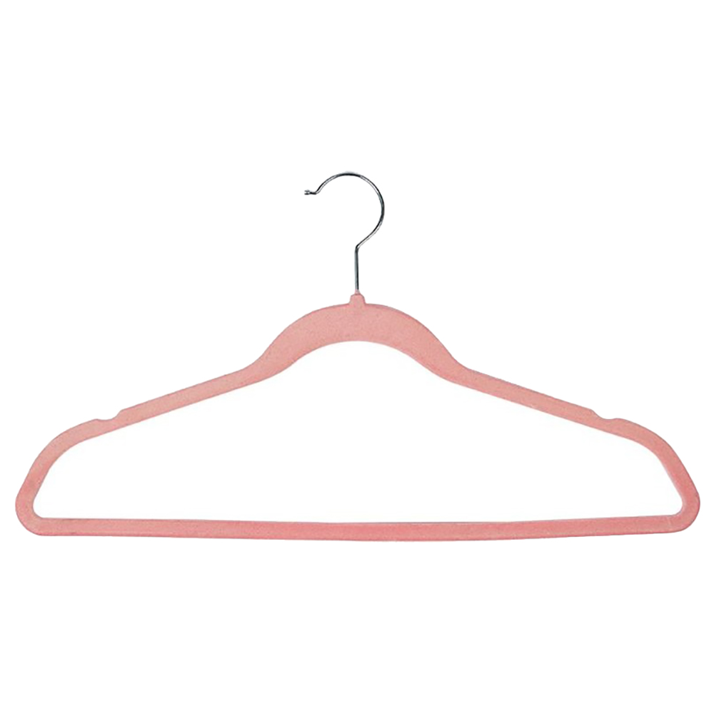 Homesmiths - Velvet Hangers - Pink - 7pcs