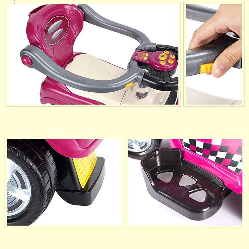 Amsham - Sunshine Canopy Coupe Pusher Car - Purple