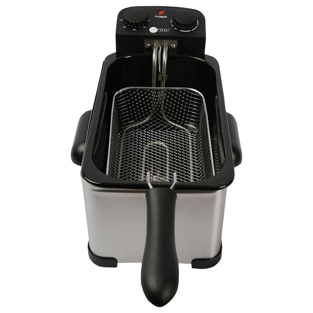 Afra - Japan Stainless Steel Deep Fryer - Silver - 2000 W