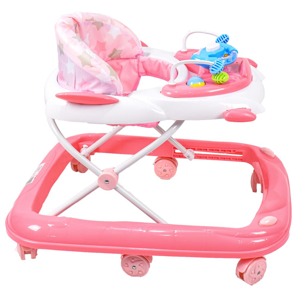 Amla Baby - Bw01P Rocket Normal Baby Walker - Pink