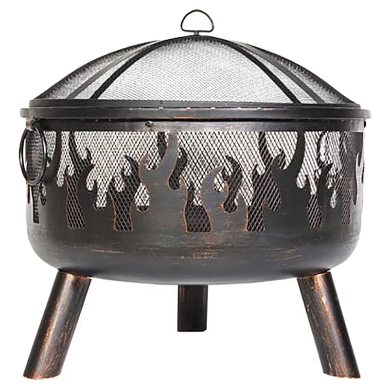 Bad Axe - Wild Embers Firepit - Black Bad Axe - Wild Embers Firepit - Black
