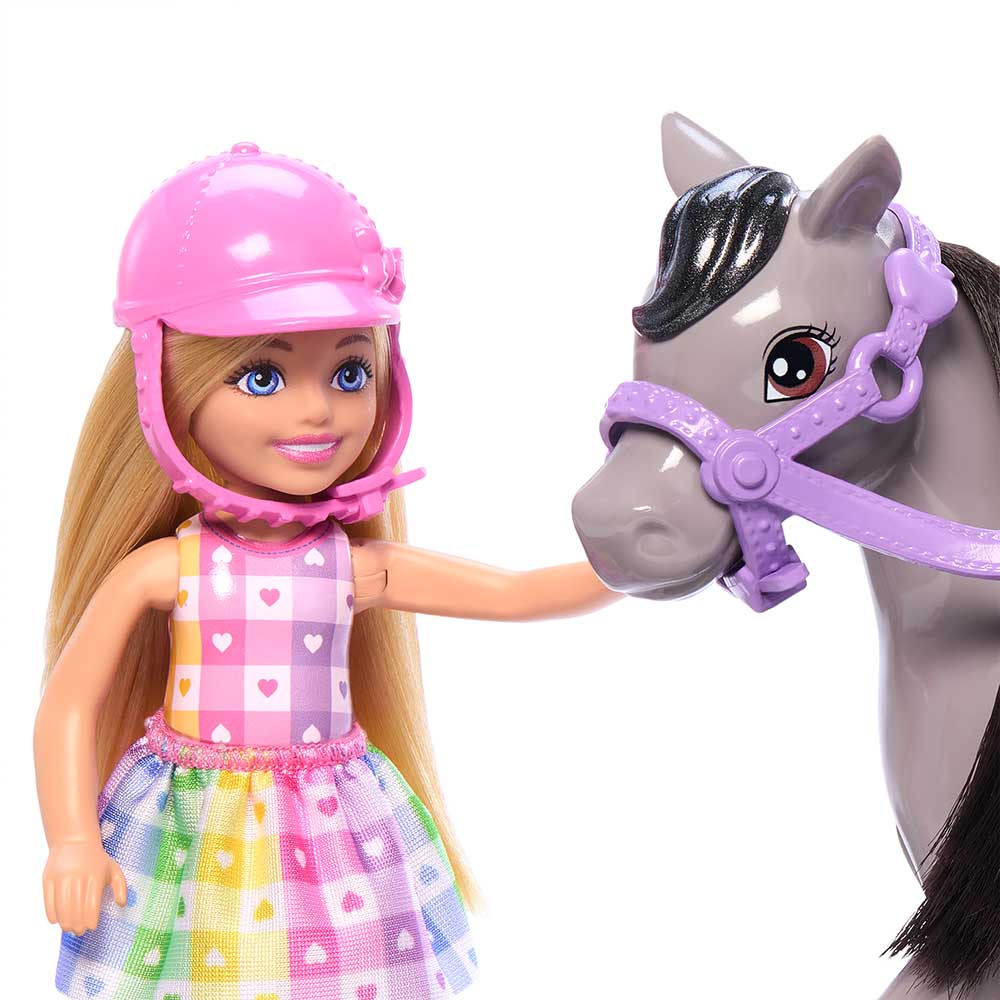 Barbie - Club Chelsea And Pony Doll - Blonde