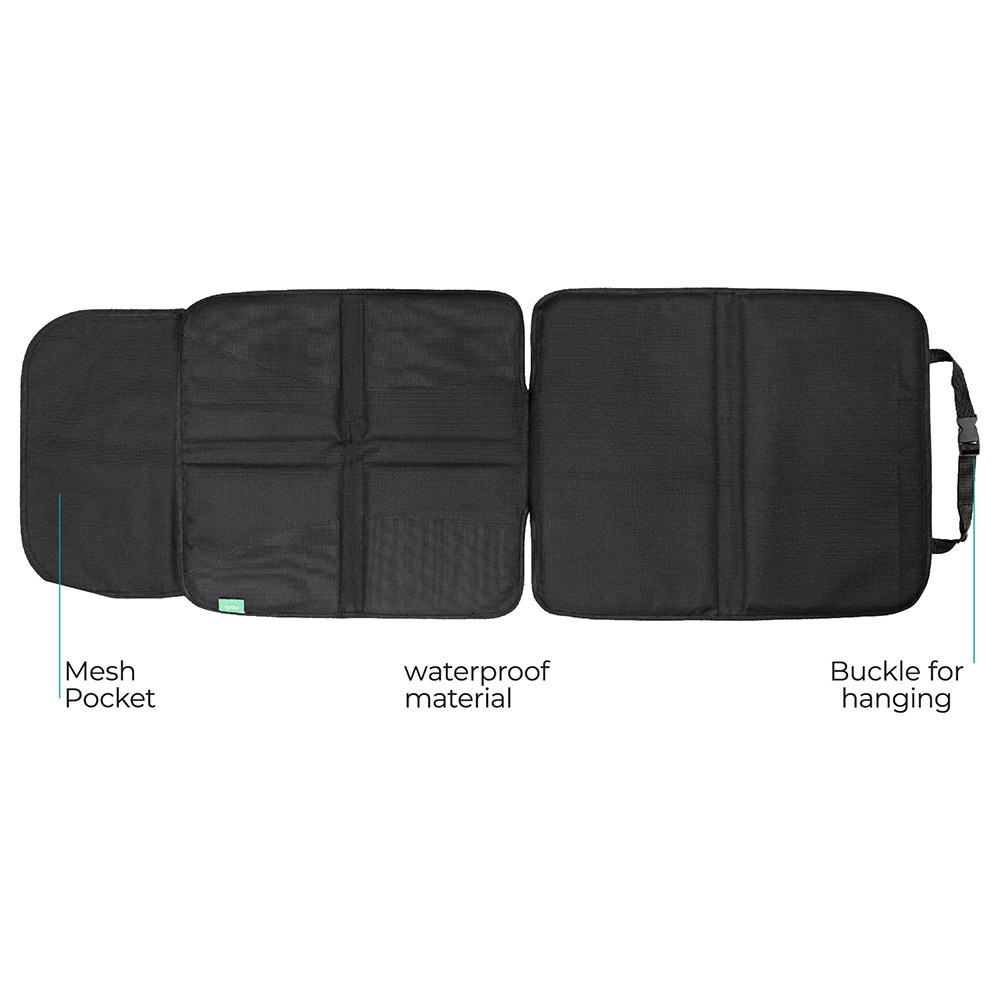 Moon - Waterproof Car Seat Protector - Black Prismatic