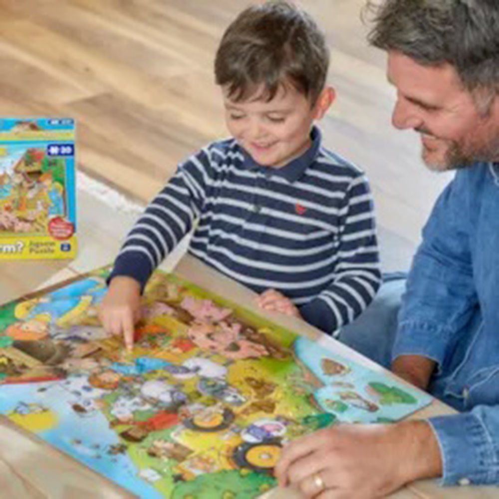 Orchard Toys - Who's On The Farm Jigsaw Puzzle - 20pcs