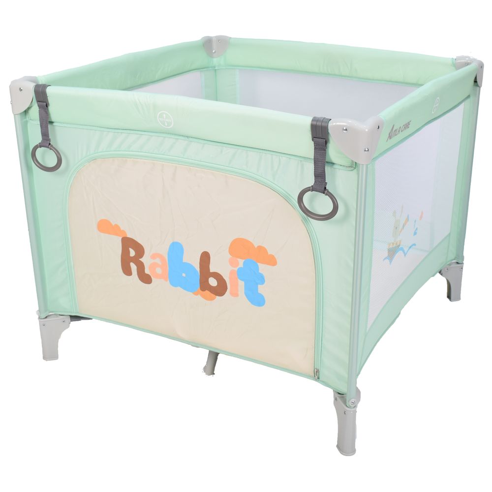 Amla Care - Square Kids Play Yard - Green