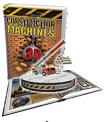 Popar - Construction Machines 3D Book